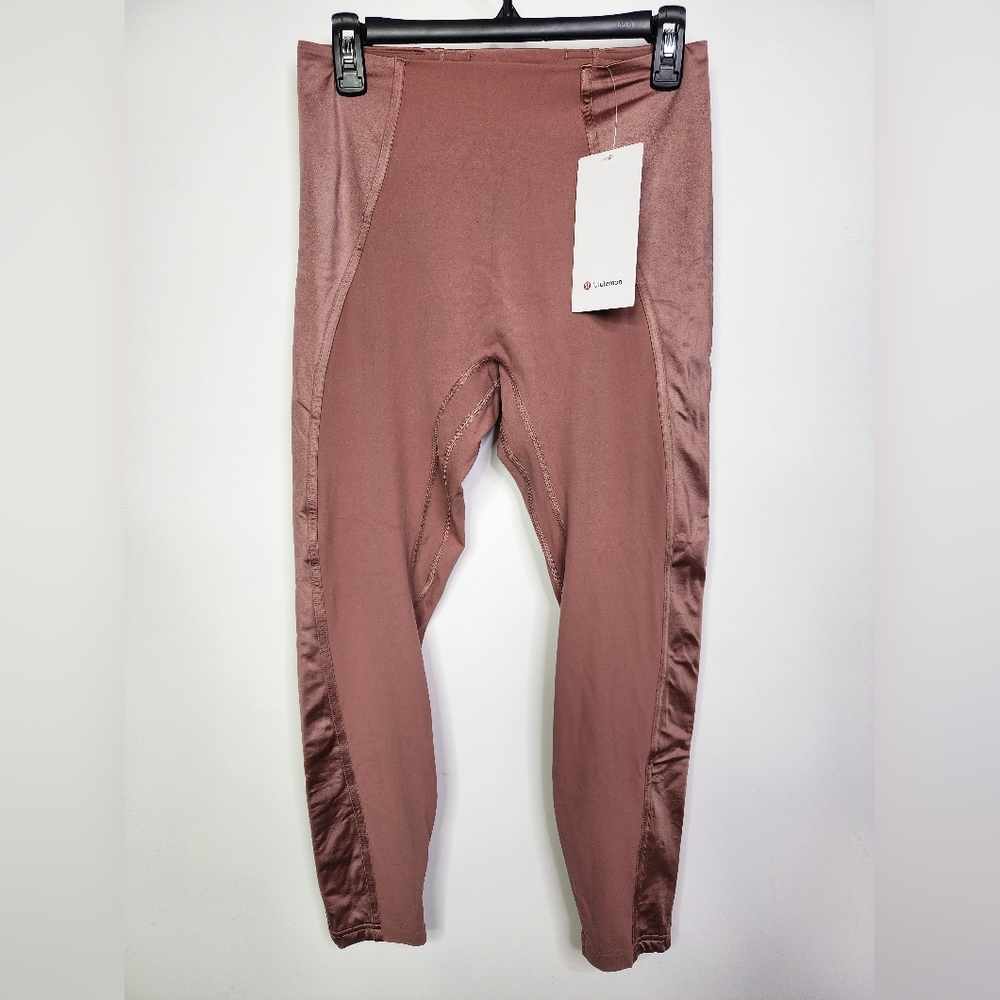 SATIN Align No Line™ High-Rise Pant 25" Satin, Sz 10